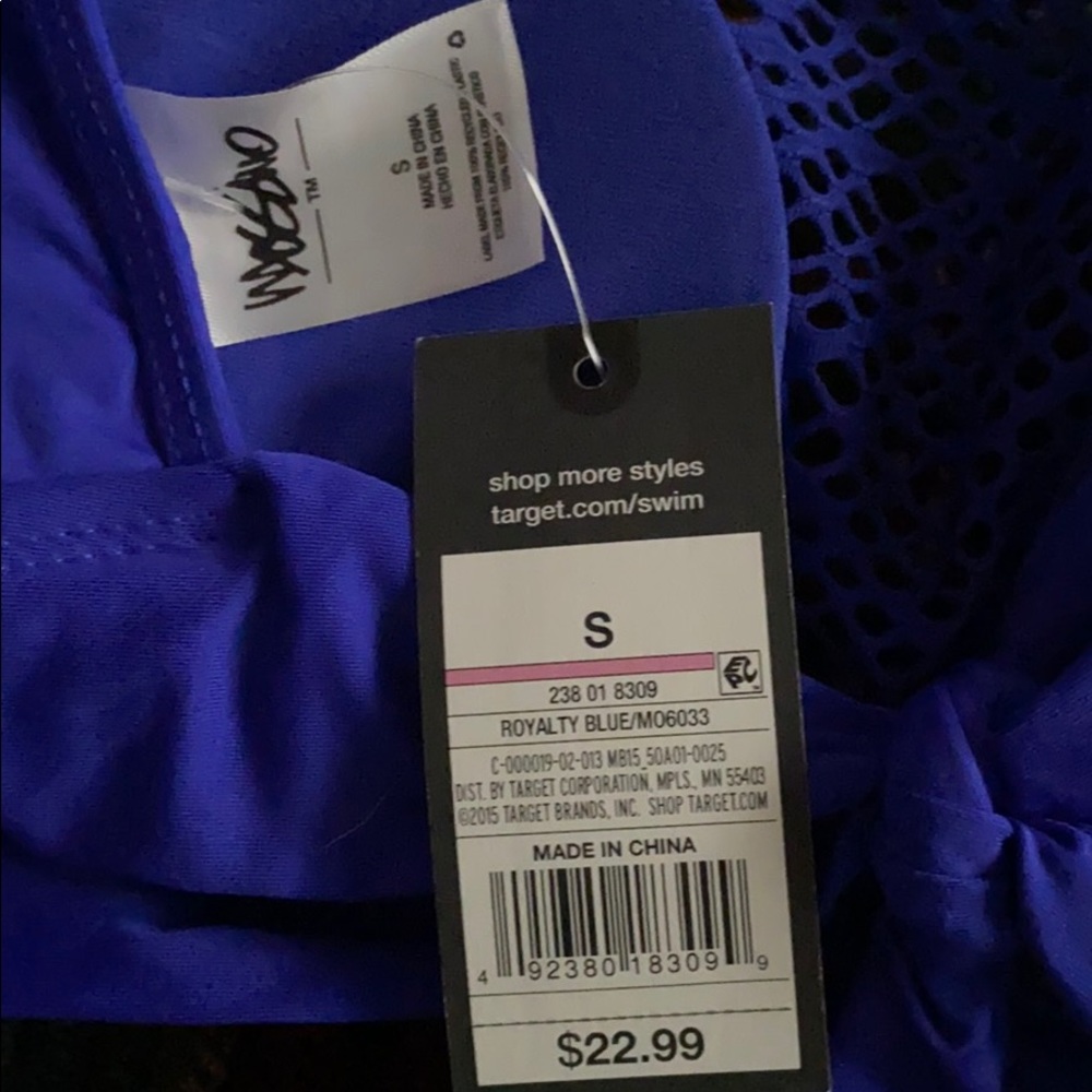 Colbalt Blue Bikini Top - Picture 3 of 3